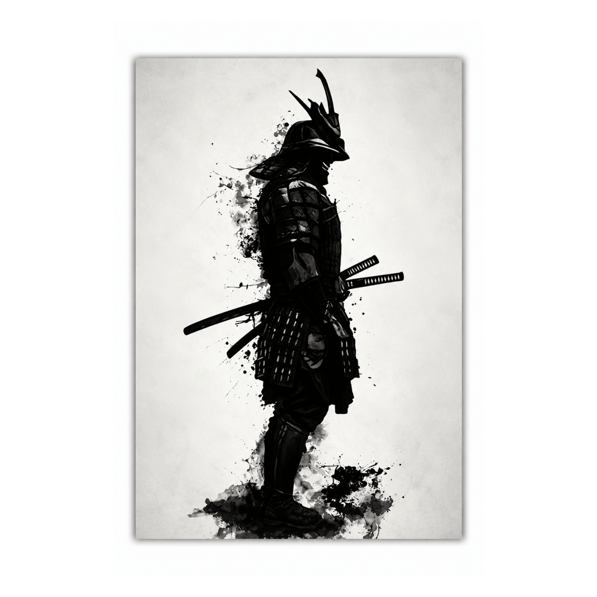 Three Blades In Shadow Canvas Print