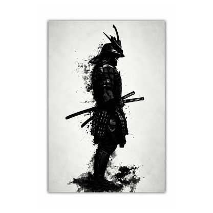 Three Blades In Shadow Canvas Print