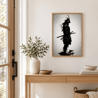 Three Blades In Shadow Canvas Print