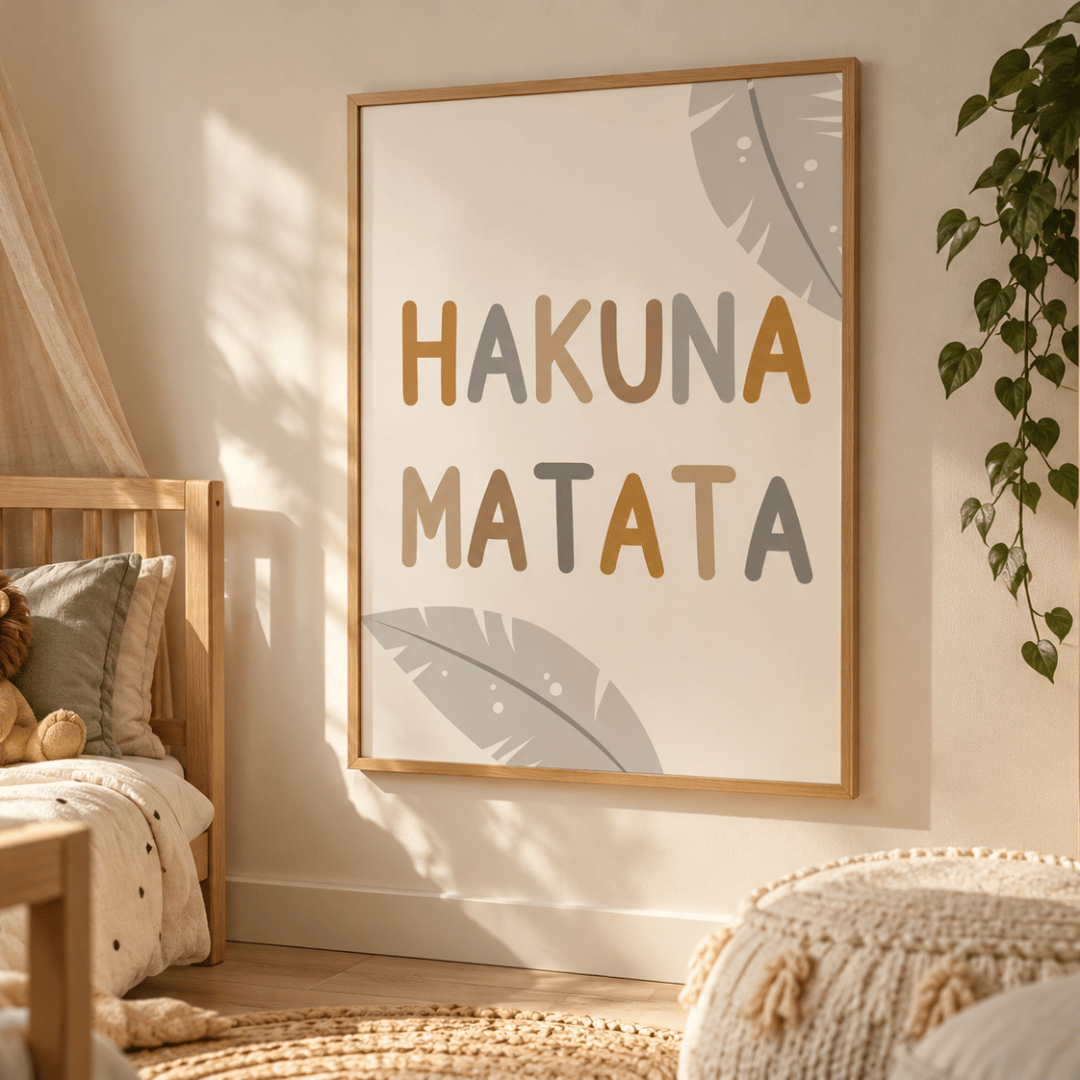 Hakuna Matata Safari Canvas Print