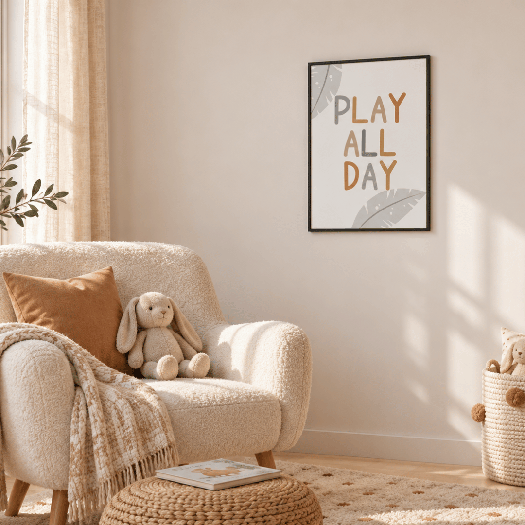 Play All Day Safari Canvas Print