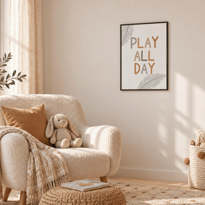 Play All Day Safari Canvas Print