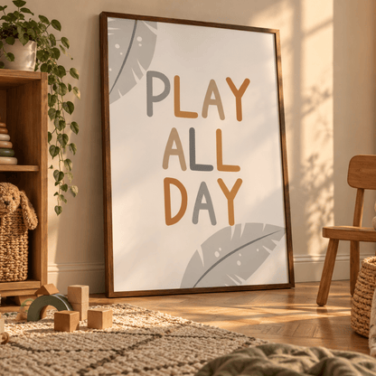 Play All Day Safari Canvas Print