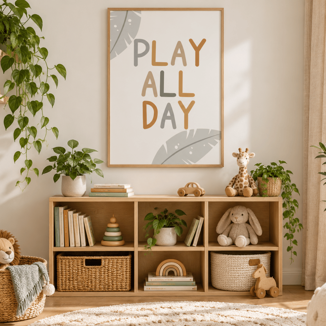 Play All Day Safari Canvas Print