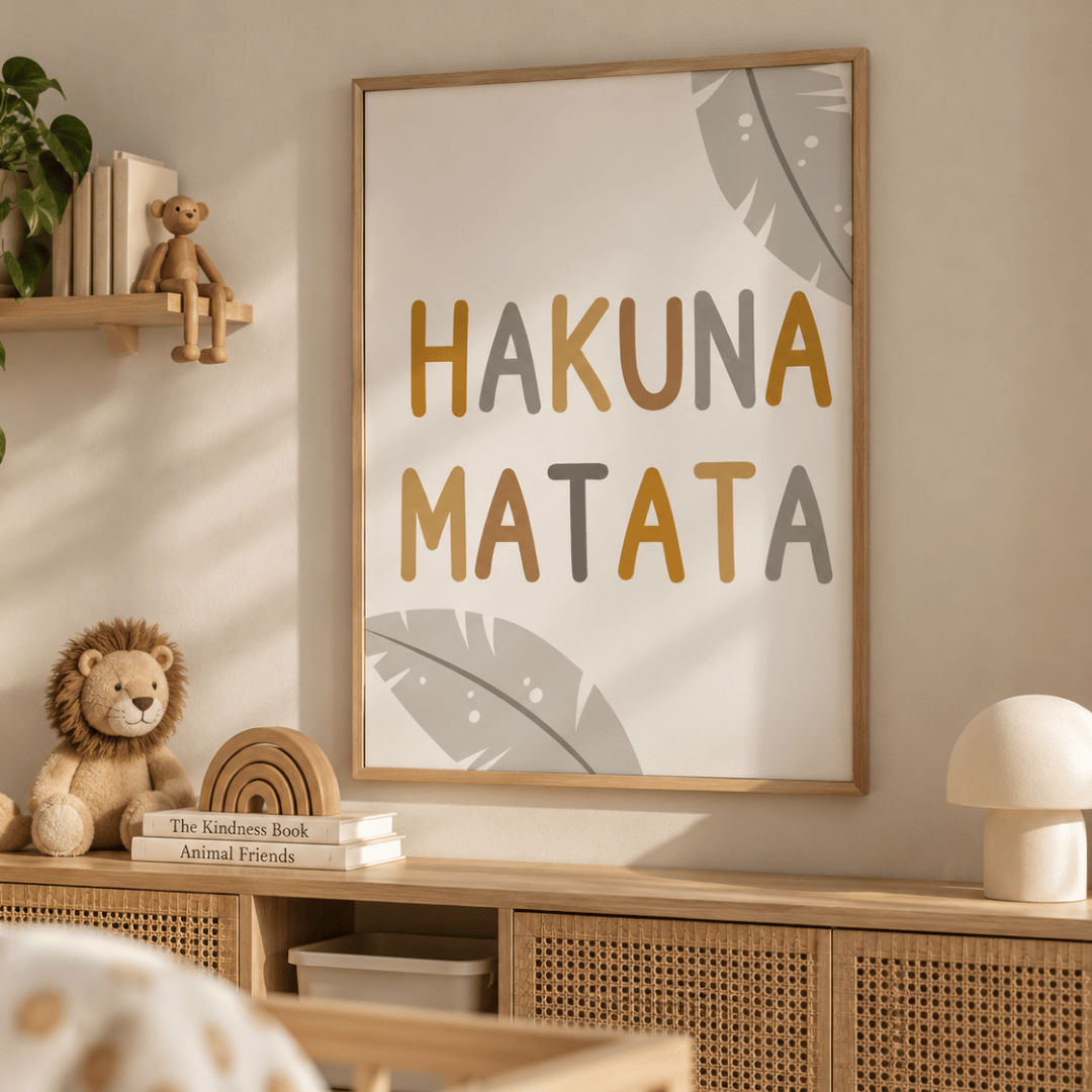 Hakuna Matata Safari Canvas Print