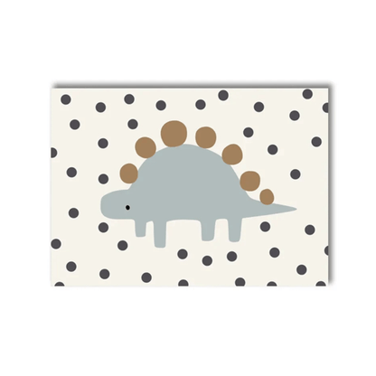 Little Stegosaurus Canvas Print