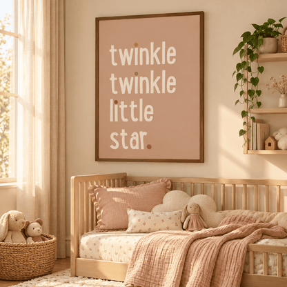 Twinkle Twinkle Little Star Canvas Print