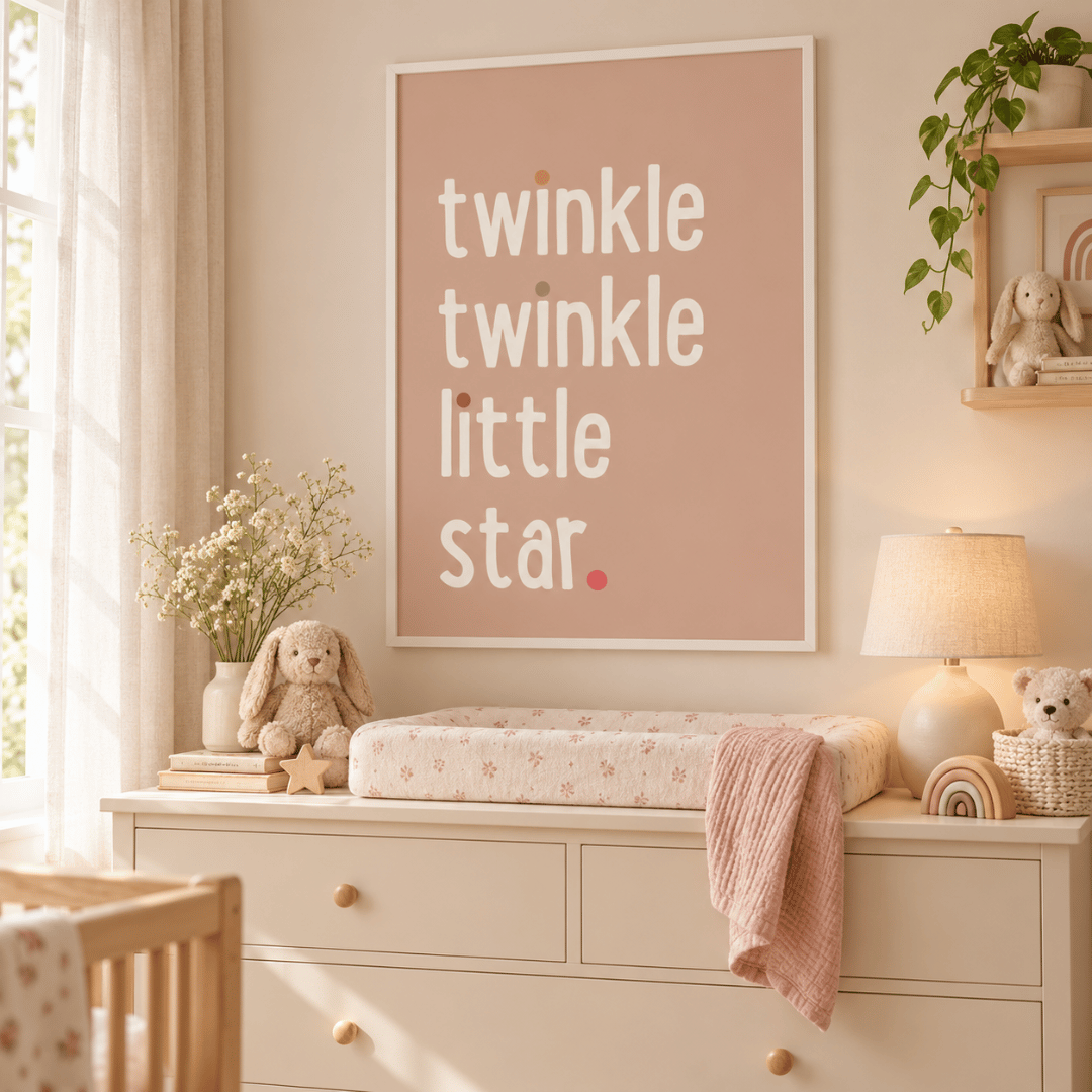 Twinkle Twinkle Little Star Canvas Print