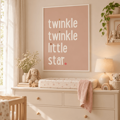 Twinkle Twinkle Little Star Canvas Print