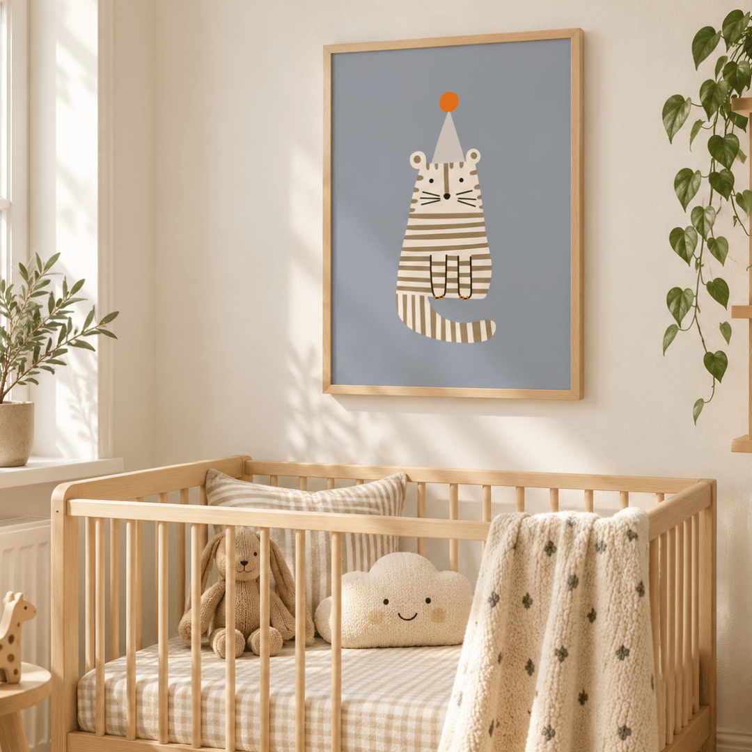 Party Tiger Canvas Print