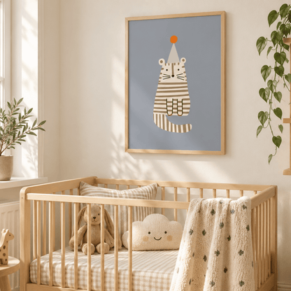 Party Tiger Canvas Print