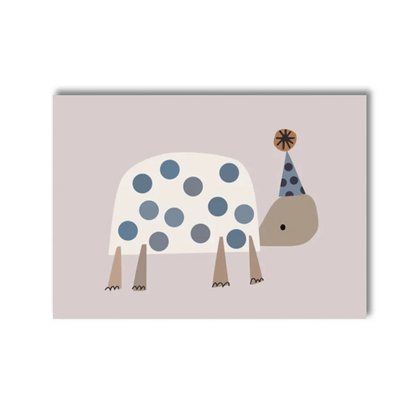 Party Tortoise Canvas Print