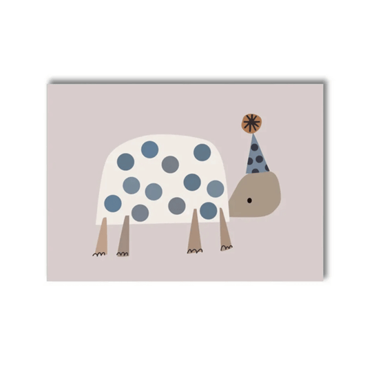 Party Tortoise Canvas Print