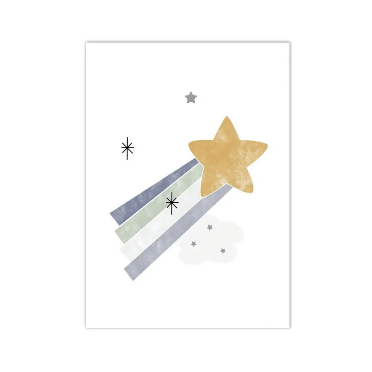 Wish Upon A Shooting Star Canvas Print