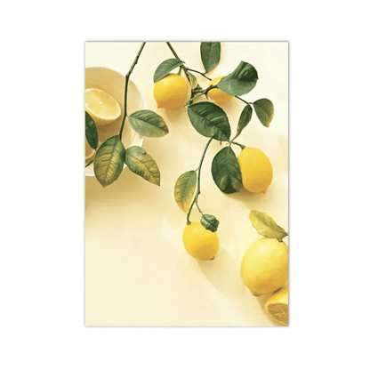 Lemon Grove Still Life Canvas Print
