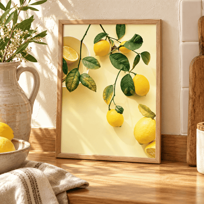 Lemon Grove Still Life Canvas Print