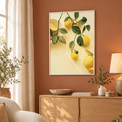 Lemon Grove Still Life Canvas Print