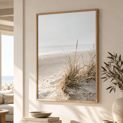 Dune Grass By The Sea Canvas Print