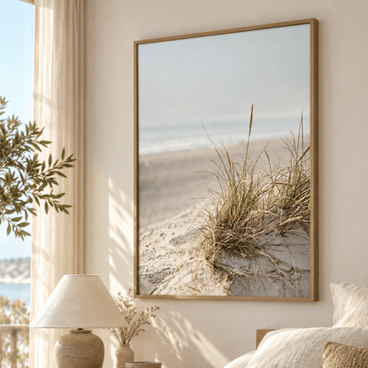 Dune Grass By The Sea Canvas Print