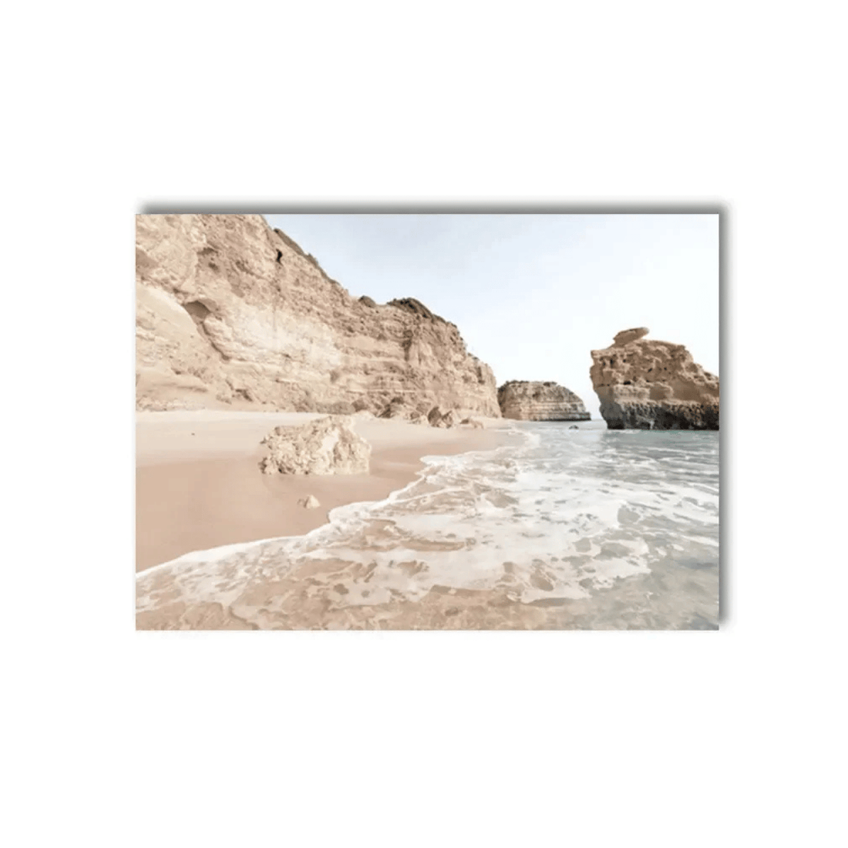 Quiet Cove Shoreline Canvas Print