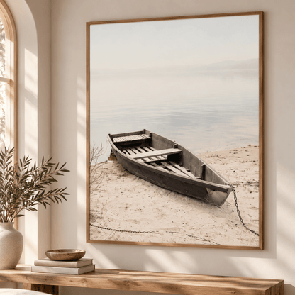 Stillwater Rowboat Canvas Print