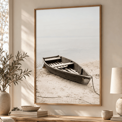 Stillwater Rowboat Canvas Print
