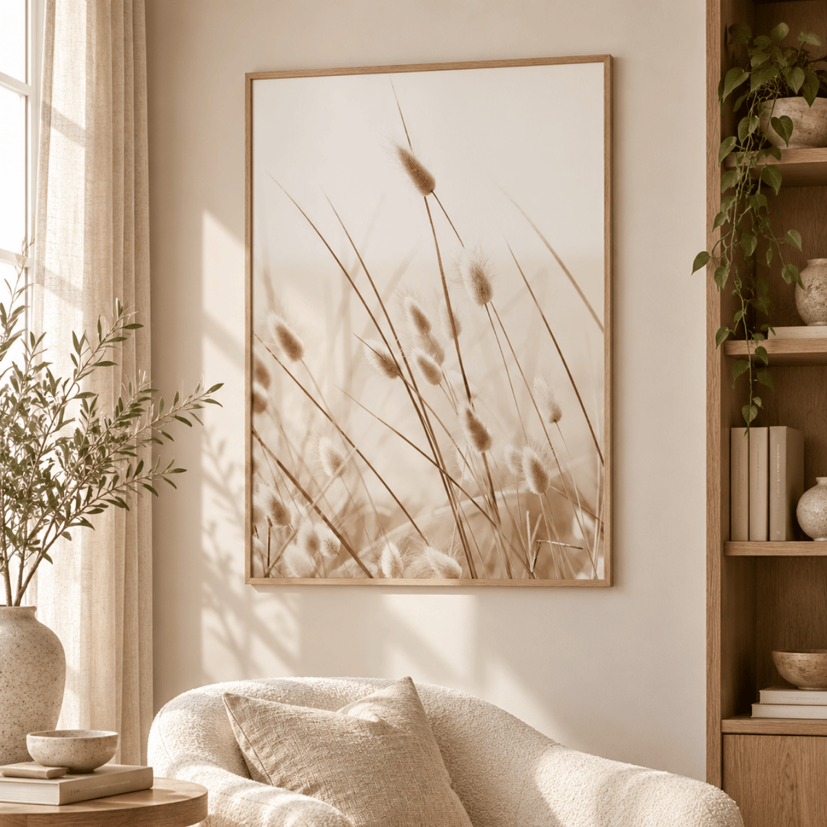 Whispers In The Wild Grass Canvas Print