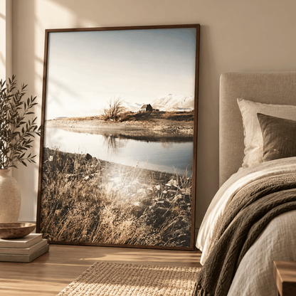 House At The Edge Of Stillness Canvas Print