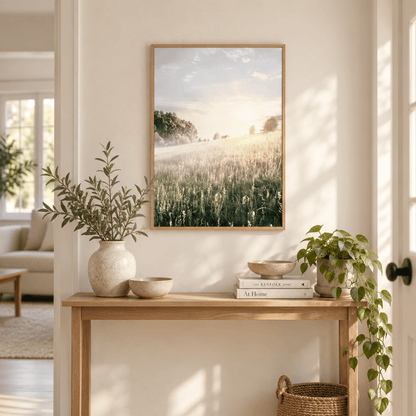 Where The Meadow Wakes Canvas Print