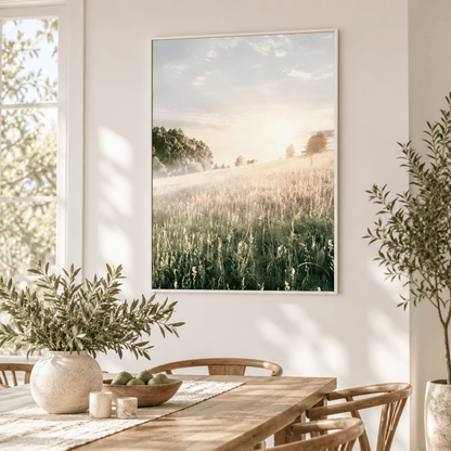 Where The Meadow Wakes Canvas Print