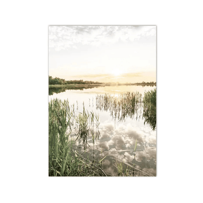 Skyglass Lake Canvas Print
