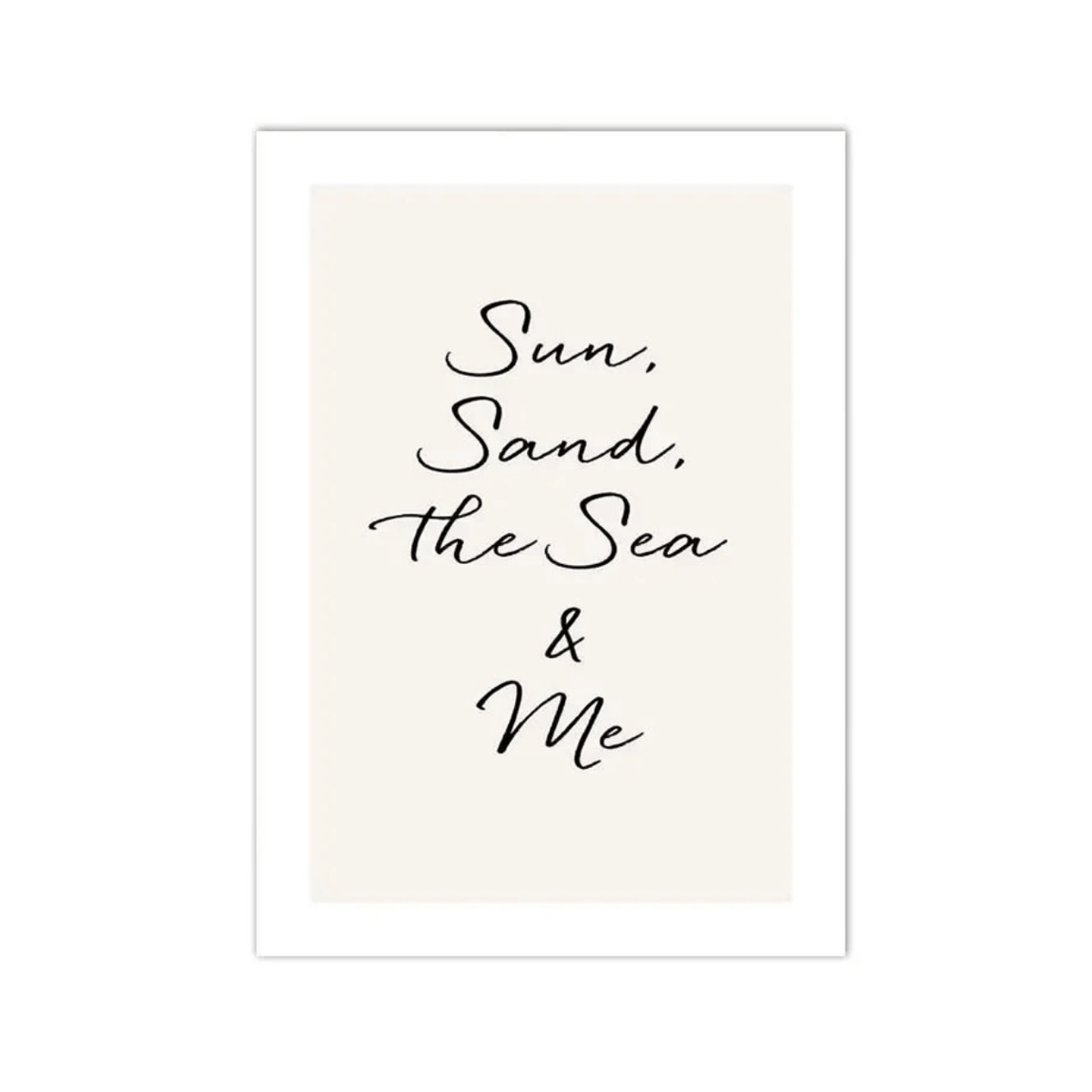 Sun Sand Sea Escape Canvas Print