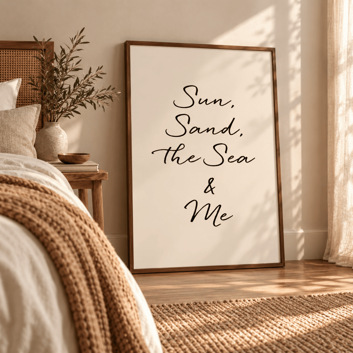 Sun Sand Sea Escape Canvas Print