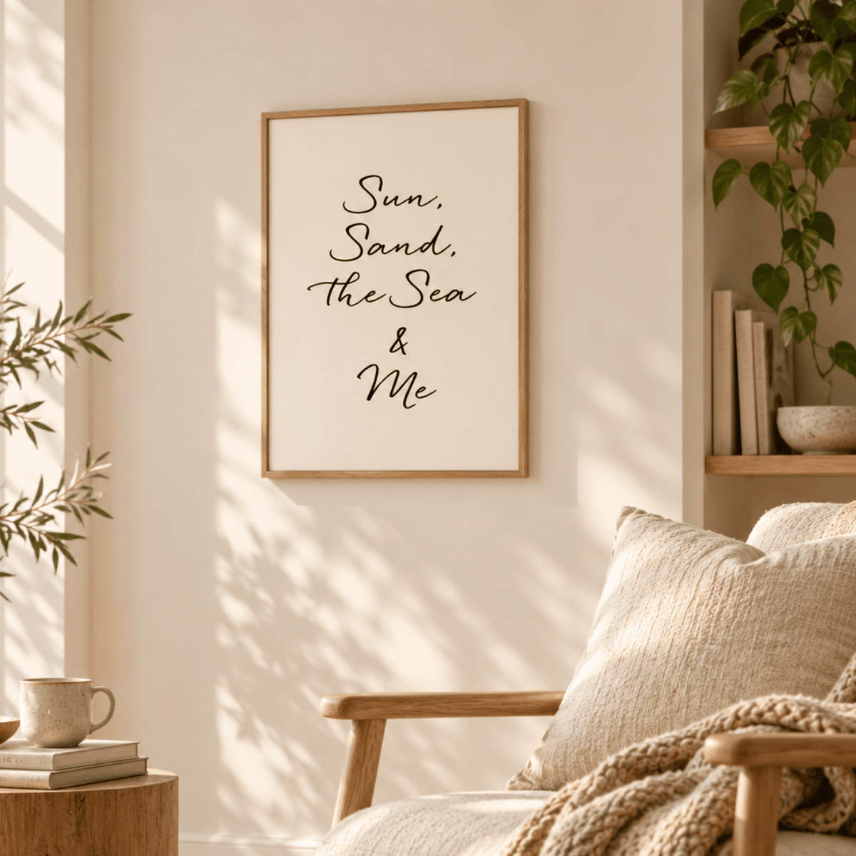 Sun Sand Sea Escape Canvas Print