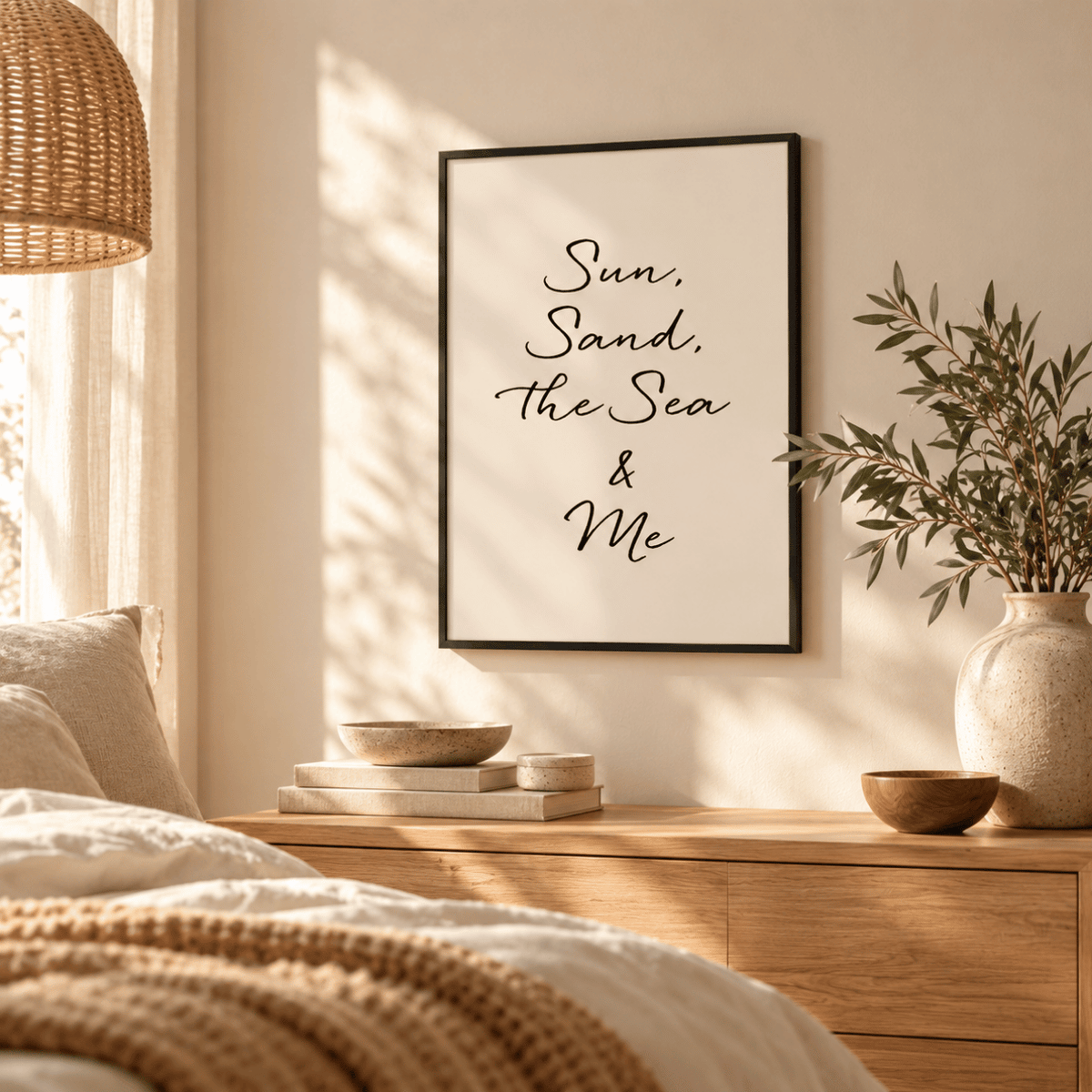 Sun Sand Sea Escape Canvas Print