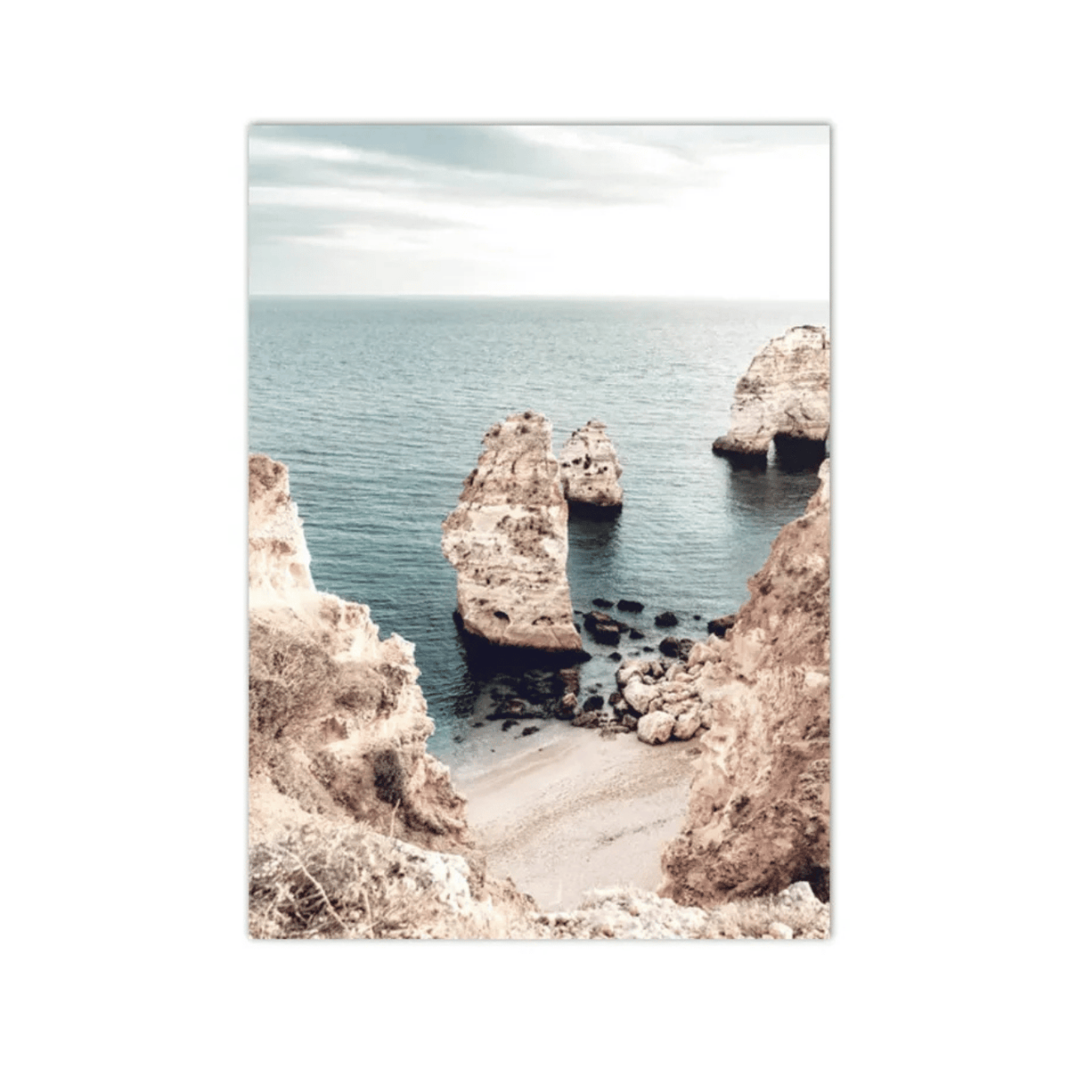 Hidden Cove Sea Stacks Canvas Print