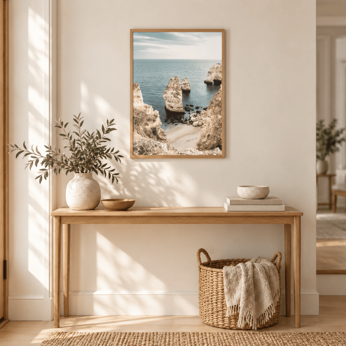 Hidden Cove Sea Stacks Canvas Print