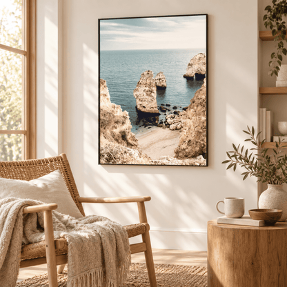 Hidden Cove Sea Stacks Canvas Print