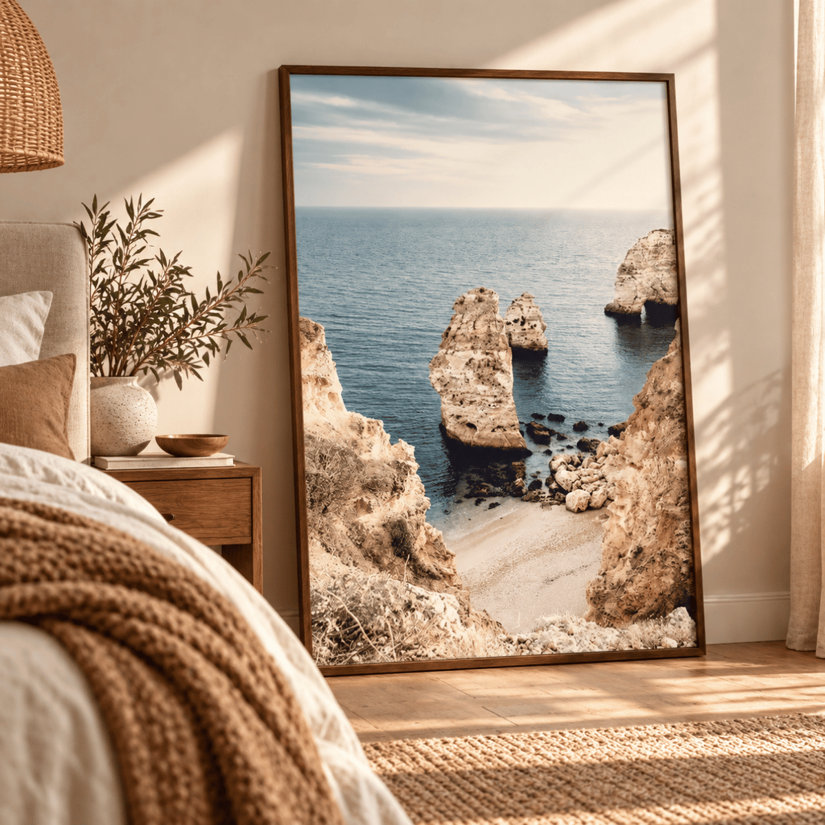 Hidden Cove Sea Stacks Canvas Print