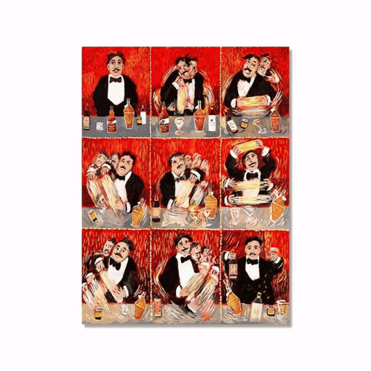Last Call Bartender Canvas Print