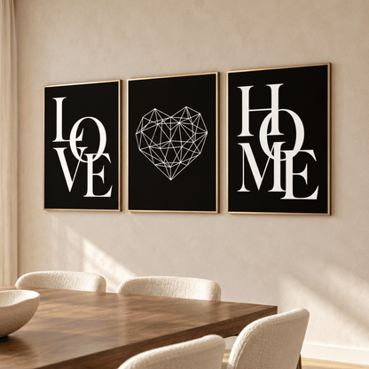 Heart Of Home Trio Poster Pack