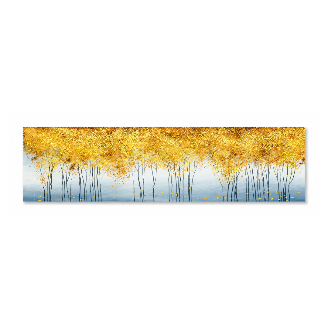 Golden Money Trees Canvas Print