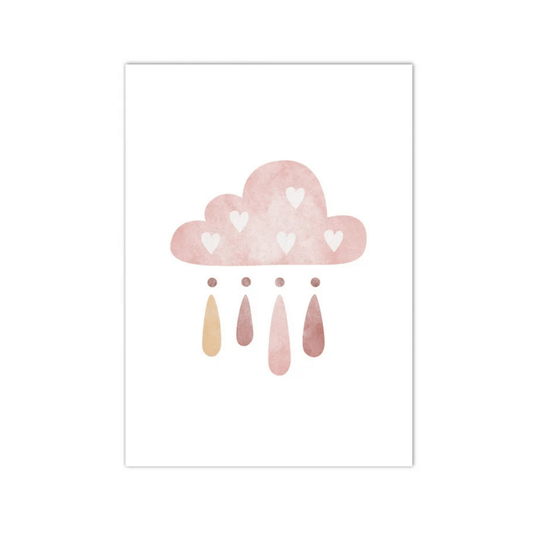 Lovefall Cloud Canvas Print