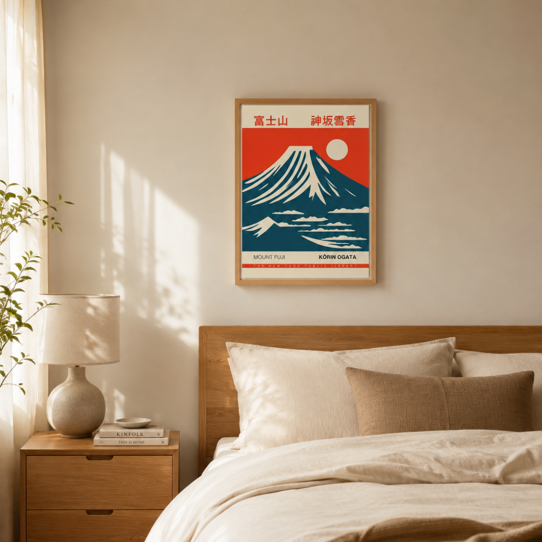 Japanese Mount Fuji Sunrise Canvas Print