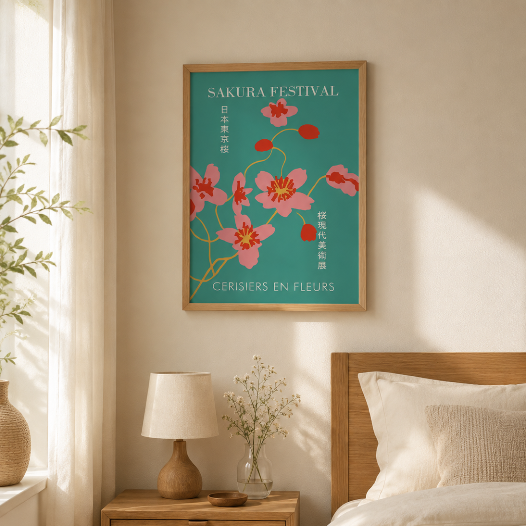 Japanese Sakura Festival Canvas Print