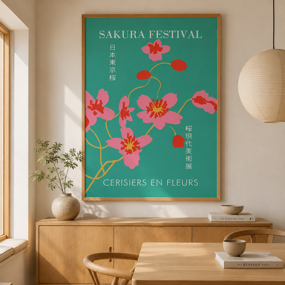 Japanese Sakura Festival Canvas Print