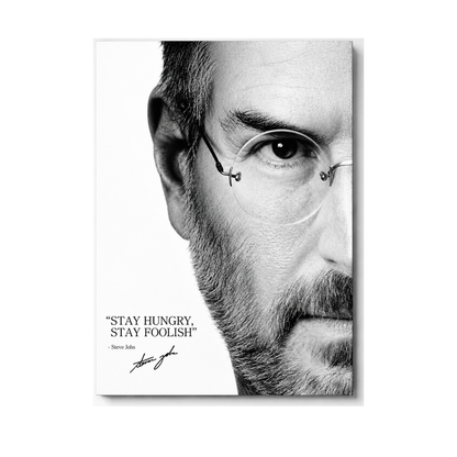 Steve Jobs Classic Portrait Canvas Print