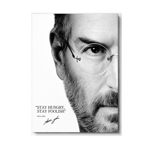 Steve Jobs Classic Portrait Canvas Print