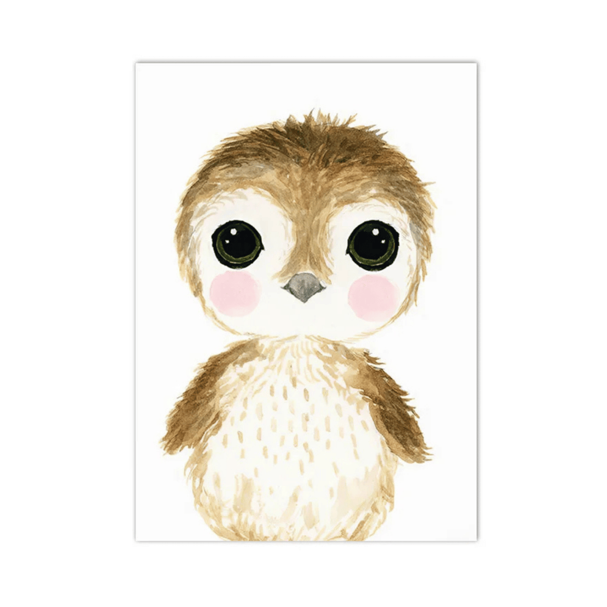 Little Owl Friend Canvas Print