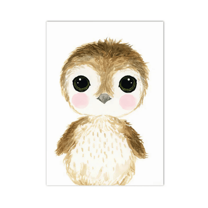 Little Owl Friend Canvas Print